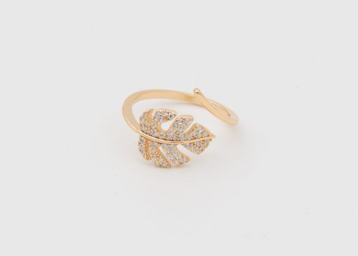 Bague Zante | Bague en acier inoxydable et strass
