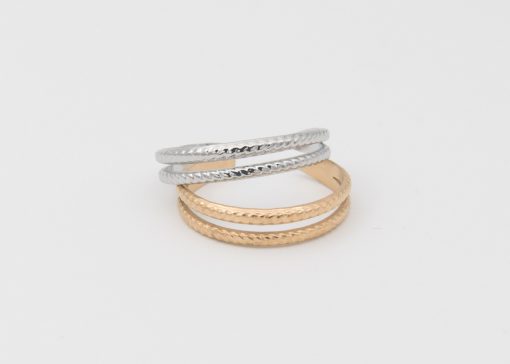 Bague Kos | Bague en acier inoxydable