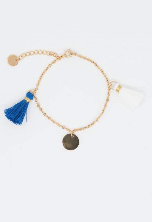 Bracelet Malé | Bracelet en acier inoxydable et nylon