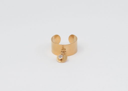 Bague Marbella | Bague en acier inoxydable et strass