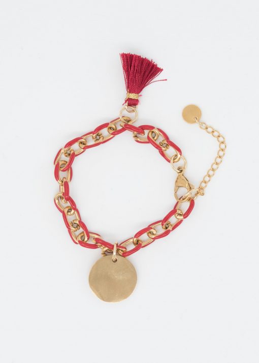 Bracelet Hanoï | Bracelet en acier inoxydable et nylon